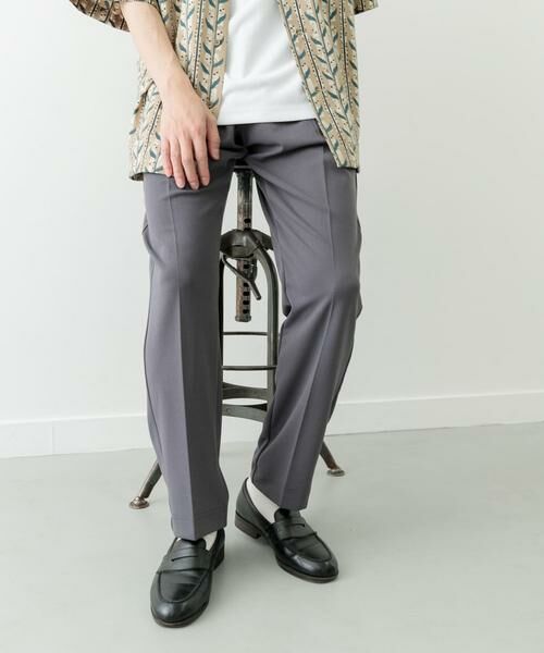 URBAN RESEARCH ITEMS / アーバンリサーチ アイテムズ その他パンツ | 梨地ジャガードピンタックパンツ | 詳細4