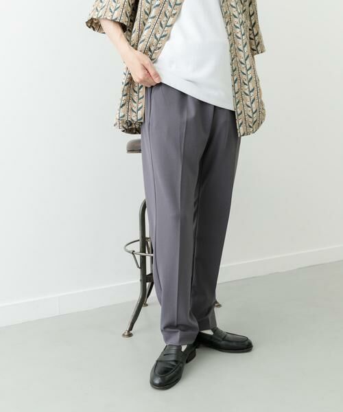 URBAN RESEARCH ITEMS / アーバンリサーチ アイテムズ その他パンツ | 梨地ジャガードピンタックパンツ | 詳細7