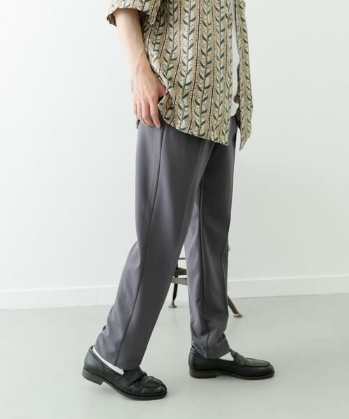 URBAN RESEARCH ITEMS / アーバンリサーチ アイテムズ その他パンツ | 梨地ジャガードピンタックパンツ | 詳細9