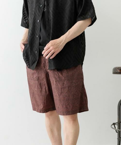 URBAN RESEARCH ITEMS / アーバンリサーチ アイテムズ ショート・ハーフ・半端丈パンツ | 『セットアップ対応』Nylon Paisley Shorts | 詳細9