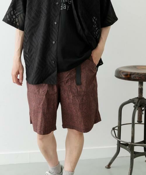 URBAN RESEARCH ITEMS / アーバンリサーチ アイテムズ ショート・ハーフ・半端丈パンツ | 『セットアップ対応』Nylon Paisley Shorts | 詳細10