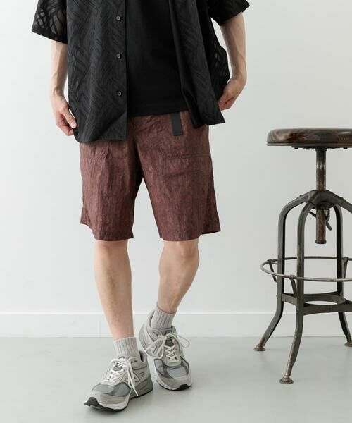 URBAN RESEARCH ITEMS / アーバンリサーチ アイテムズ ショート・ハーフ・半端丈パンツ | 『セットアップ対応』Nylon Paisley Shorts | 詳細12