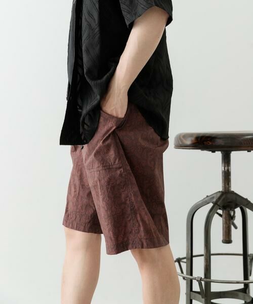 URBAN RESEARCH ITEMS / アーバンリサーチ アイテムズ ショート・ハーフ・半端丈パンツ | 『セットアップ対応』Nylon Paisley Shorts | 詳細13