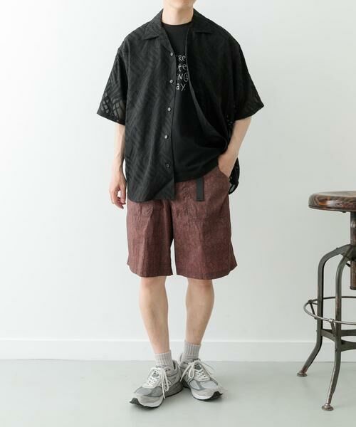 URBAN RESEARCH ITEMS / アーバンリサーチ アイテムズ ショート・ハーフ・半端丈パンツ | 『セットアップ対応』Nylon Paisley Shorts | 詳細14