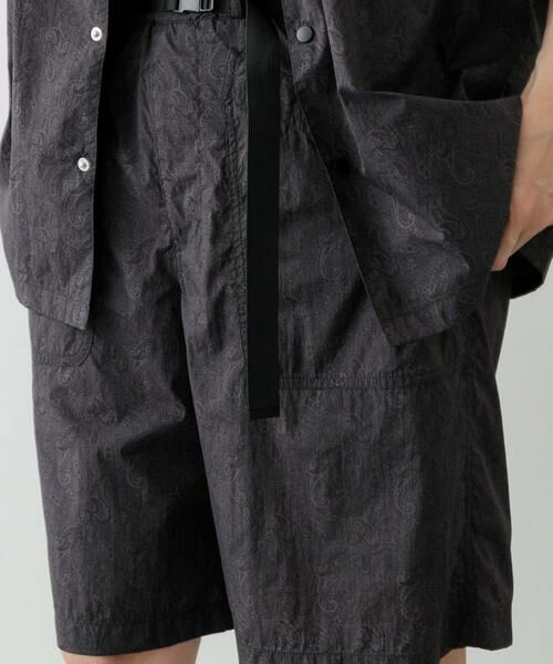 URBAN RESEARCH ITEMS / アーバンリサーチ アイテムズ ショート・ハーフ・半端丈パンツ | 『セットアップ対応』Nylon Paisley Shorts | 詳細21