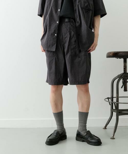 URBAN RESEARCH ITEMS / アーバンリサーチ アイテムズ ショート・ハーフ・半端丈パンツ | 『セットアップ対応』Nylon Paisley Shorts | 詳細24