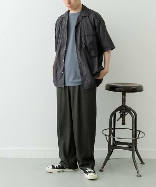 URBAN RESEARCH ITEMS / アーバンリサーチ アイテムズ その他パンツ | Iridescent Wide Trousers | 詳細22
