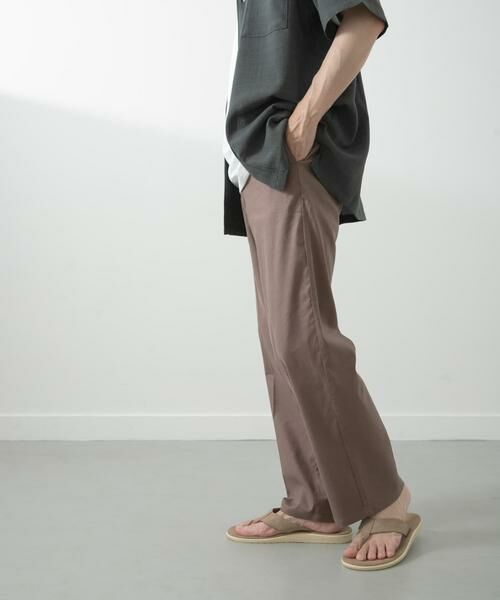 URBAN RESEARCH ITEMS / アーバンリサーチ アイテムズ その他パンツ | 『セットアップ対応』Linen Blend Trousers | 詳細1