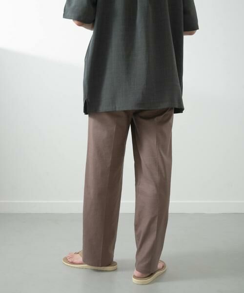 URBAN RESEARCH ITEMS / アーバンリサーチ アイテムズ その他パンツ | 『セットアップ対応』Linen Blend Trousers | 詳細2