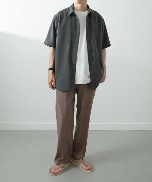 URBAN RESEARCH ITEMS / アーバンリサーチ アイテムズ その他パンツ | 『セットアップ対応』Linen Blend Trousers | 詳細3