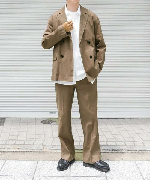 URBAN RESEARCH ITEMS / アーバンリサーチ アイテムズ その他パンツ | 『セットアップ対応』Linen Blend Trousers | 詳細6