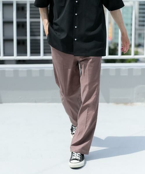 URBAN RESEARCH ITEMS / アーバンリサーチ アイテムズ その他パンツ | 『セットアップ対応』Linen Blend Trousers | 詳細7