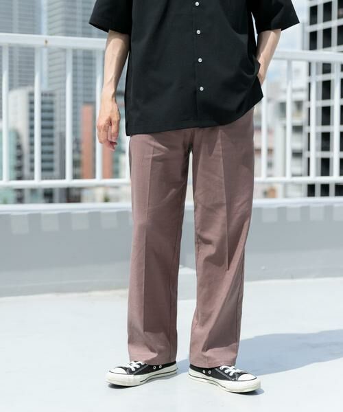 URBAN RESEARCH ITEMS / アーバンリサーチ アイテムズ その他パンツ | 『セットアップ対応』Linen Blend Trousers | 詳細8