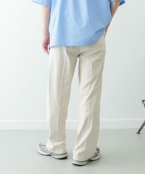URBAN RESEARCH ITEMS / アーバンリサーチ アイテムズ その他パンツ | 『セットアップ対応』Linen Blend Trousers | 詳細25