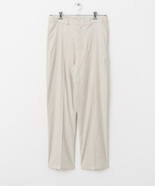 URBAN RESEARCH ITEMS / アーバンリサーチ アイテムズ その他パンツ | 『セットアップ対応』Linen Blend Trousers | 詳細27