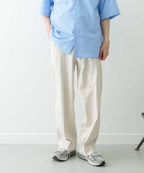 URBAN RESEARCH ITEMS / アーバンリサーチ アイテムズ その他パンツ | 『セットアップ対応』Linen Blend Trousers | 詳細20