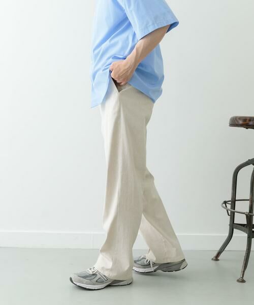 URBAN RESEARCH ITEMS / アーバンリサーチ アイテムズ その他パンツ | 『セットアップ対応』Linen Blend Trousers | 詳細24