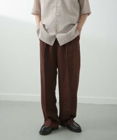 URBAN RESEARCH ITEMS / アーバンリサーチ アイテムズ その他パンツ | Linen Blend Tapered Pants