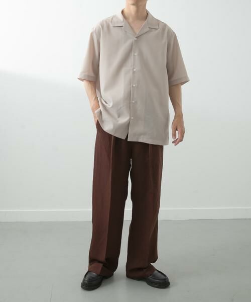 URBAN RESEARCH ITEMS / アーバンリサーチ アイテムズ その他パンツ | Linen Blend Tapered Pants | 詳細5