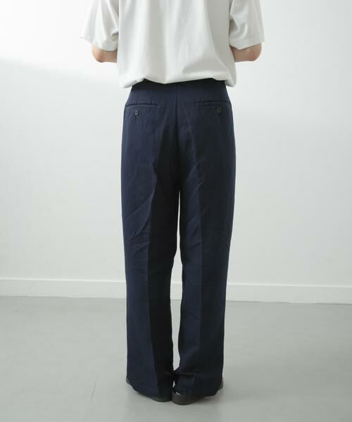 URBAN RESEARCH ITEMS / アーバンリサーチ アイテムズ その他パンツ | Linen Blend Tapered Pants | 詳細18