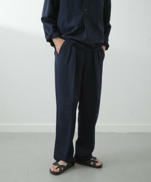 URBAN RESEARCH ITEMS / アーバンリサーチ アイテムズ その他パンツ | Linen Blend Tapered Pants | 詳細11