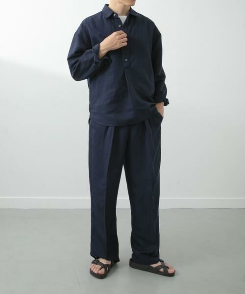 URBAN RESEARCH ITEMS / アーバンリサーチ アイテムズ その他パンツ | Linen Blend Tapered Pants | 詳細15