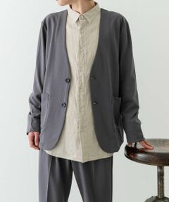 URBAN RESEARCH ITEMS / アーバンリサーチ アイテムズ その他アウター | 梨地ジャガードノーラペルジャケット