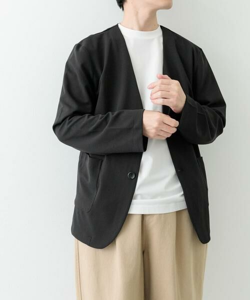 URBAN RESEARCH ITEMS / アーバンリサーチ アイテムズ その他アウター | 梨地ジャガードノーラペルジャケット | 詳細2