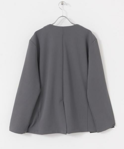 URBAN RESEARCH ITEMS / アーバンリサーチ アイテムズ その他アウター | 梨地ジャガードノーラペルジャケット | 詳細18