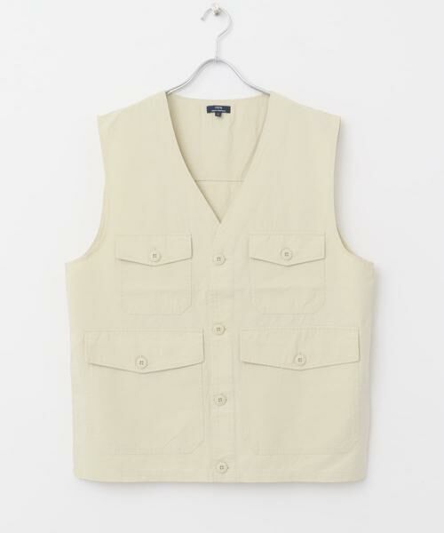 URBAN RESEARCH ITEMS / アーバンリサーチ アイテムズ ベスト | マルチポケットVネックベスト | 詳細5