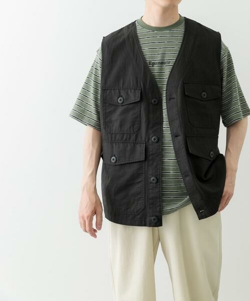 URBAN RESEARCH ITEMS / アーバンリサーチ アイテムズ ベスト | マルチポケットVネックベスト | 詳細9