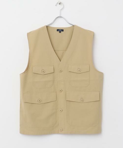 URBAN RESEARCH ITEMS / アーバンリサーチ アイテムズ ベスト | マルチポケットVネックベスト | 詳細21