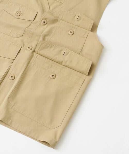 URBAN RESEARCH ITEMS / アーバンリサーチ アイテムズ ベスト | マルチポケットVネックベスト | 詳細22