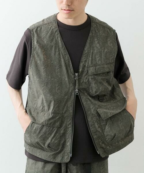 URBAN RESEARCH ITEMS / アーバンリサーチ アイテムズ その他アウター | 『セットアップ対応』Nylon Paisley Vest | 詳細1