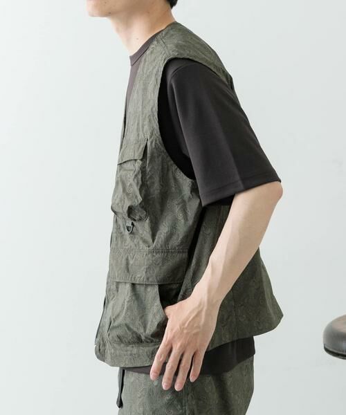 URBAN RESEARCH ITEMS / アーバンリサーチ アイテムズ その他アウター | 『セットアップ対応』Nylon Paisley Vest | 詳細3