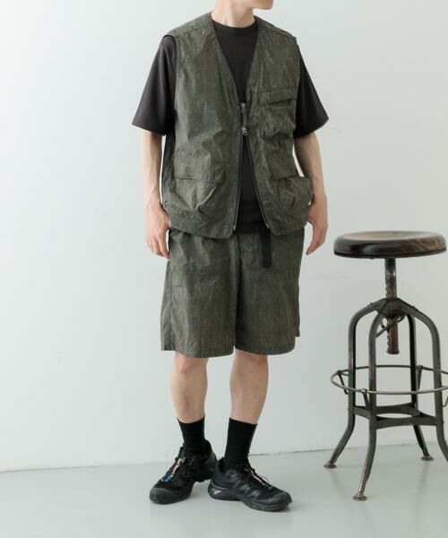 URBAN RESEARCH ITEMS / アーバンリサーチ アイテムズ その他アウター | 『セットアップ対応』Nylon Paisley Vest | 詳細4