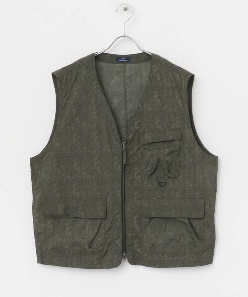 URBAN RESEARCH ITEMS / アーバンリサーチ アイテムズ その他アウター | 『セットアップ対応』Nylon Paisley Vest | 詳細5