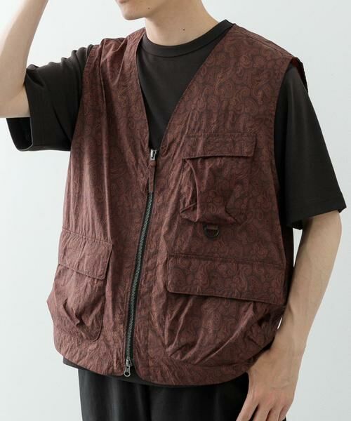 URBAN RESEARCH ITEMS / アーバンリサーチ アイテムズ その他アウター | 『セットアップ対応』Nylon Paisley Vest | 詳細7