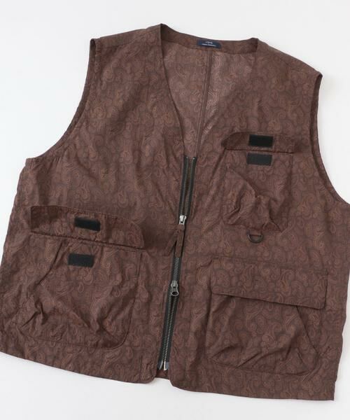 URBAN RESEARCH ITEMS / アーバンリサーチ アイテムズ その他アウター | 『セットアップ対応』Nylon Paisley Vest | 詳細16
