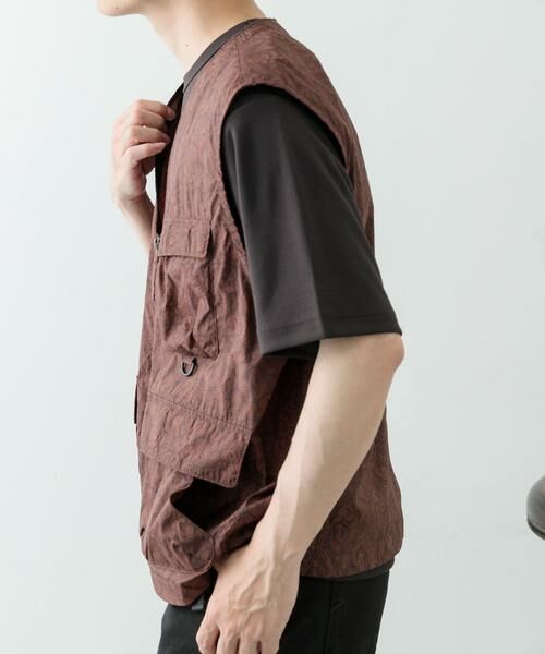 URBAN RESEARCH ITEMS / アーバンリサーチ アイテムズ その他アウター | 『セットアップ対応』Nylon Paisley Vest | 詳細9