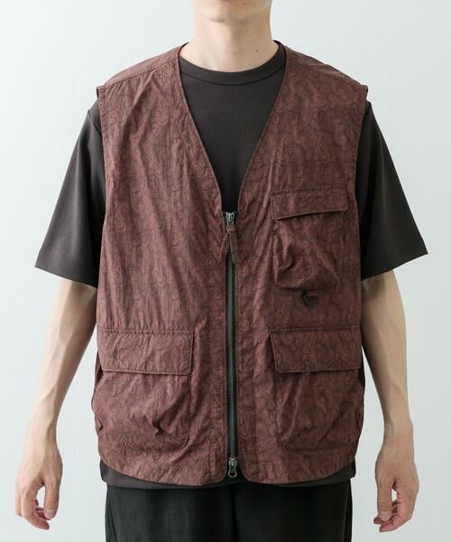 URBAN RESEARCH ITEMS / アーバンリサーチ アイテムズ その他アウター | 『セットアップ対応』Nylon Paisley Vest | 詳細12