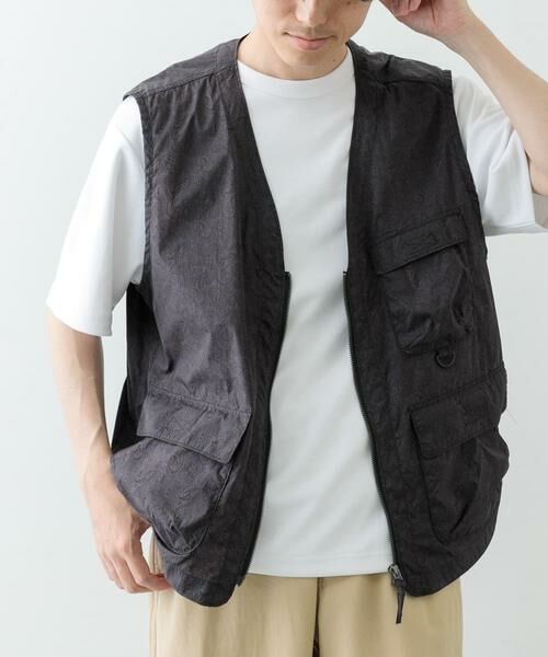 URBAN RESEARCH ITEMS / アーバンリサーチ アイテムズ その他アウター | 『セットアップ対応』Nylon Paisley Vest | 詳細21