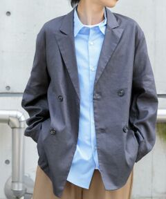 URBAN RESEARCH ITEMS / アーバンリサーチ アイテムズ その他アウター | 『セットアップ対応』Linen Blend Double Jacket