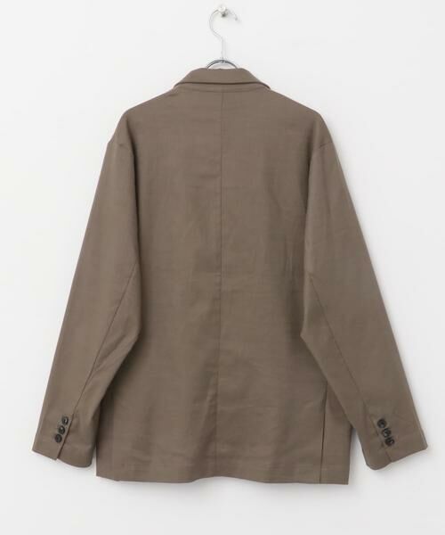 URBAN RESEARCH ITEMS / アーバンリサーチ アイテムズ その他アウター | 『セットアップ対応』Linen Blend Double Jacket | 詳細10