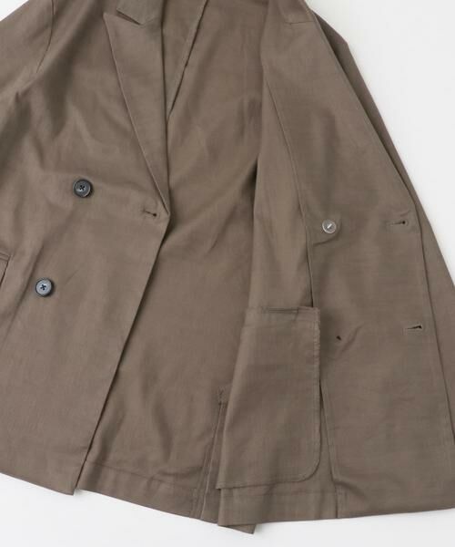 URBAN RESEARCH ITEMS / アーバンリサーチ アイテムズ その他アウター | 『セットアップ対応』Linen Blend Double Jacket | 詳細7