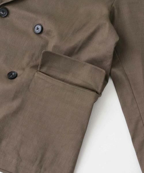URBAN RESEARCH ITEMS / アーバンリサーチ アイテムズ その他アウター | 『セットアップ対応』Linen Blend Double Jacket | 詳細8