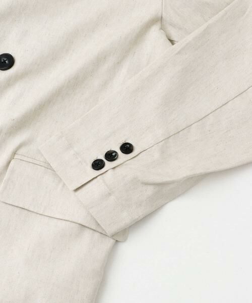 URBAN RESEARCH ITEMS / アーバンリサーチ アイテムズ その他アウター | 『セットアップ対応』Linen Blend Double Jacket | 詳細19