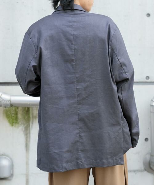 URBAN RESEARCH ITEMS / アーバンリサーチ アイテムズ その他アウター | 『セットアップ対応』Linen Blend Double Jacket | 詳細22
