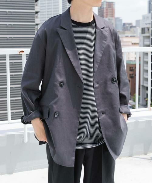 URBAN RESEARCH ITEMS / アーバンリサーチ アイテムズ その他アウター | 『セットアップ対応』Linen Blend Double Jacket | 詳細24