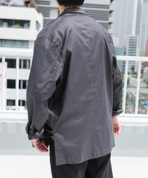 URBAN RESEARCH ITEMS / アーバンリサーチ アイテムズ その他アウター | 『セットアップ対応』Linen Blend Double Jacket | 詳細28
